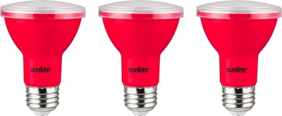 40247 LED PAR20 Colored Recessed Light Bulb, 3 Watt (50W Equivalent), M - Image 1 of 4