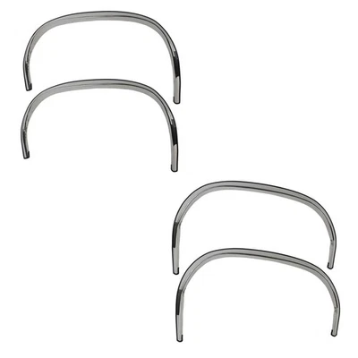 QMI 641901 Fender Trim Full Stainless Steel Polished Oldsmobile Cutlass Kit - Imagem 1 de 3