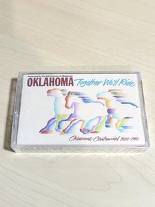1989 Oklahoma Centennial Together We'll Ride Cassette Tape Vintage 80s IGA NEW - Picture 1 of 5
