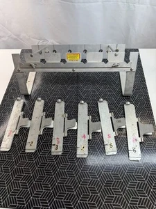 J. G. Gebhardt Multi Fletcher 6 Arrow Fletching Jig With Straight Clamps Jo Jan - Picture 1 of 9