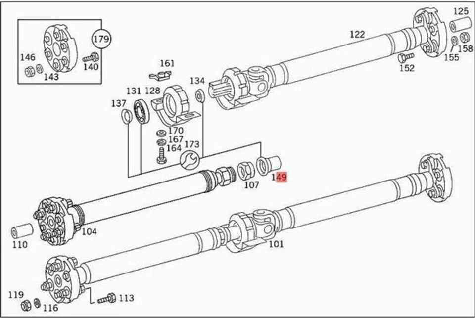 Genuine MERCEDES A124 C124 S124 W124 W201 W202 190 W201 Boot 2024110397 - Image 1 of 1