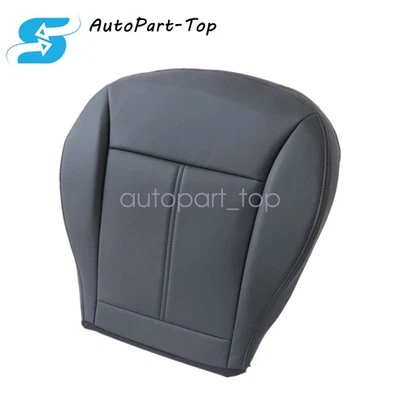 2007 to 2014 For Ford Edge Limited Front Driver Bottom Leather Seat Cover Black - Image 1 of 4
