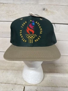 Vintage 1996 Summer Olympics Atlanta Logo 7 Snapback Hat New With Tags - Picture 1 of 10