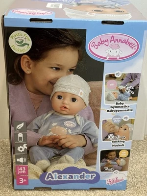 Baby Annabell Active Alexander Baby Doll - New Sealed - Image 1 of 4