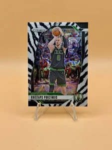 2024 Panini Prizm Kristaps Porzingis White Tiger SSP #114 China Exclusive - Picture 1 of 2
