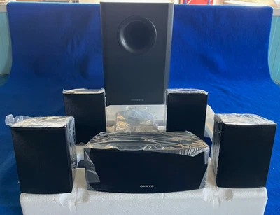 ONKYO HTP-395 Kit casse 5.1 Dolby Surround con Casse + Sub No Amplificatore - Image 1 of 4