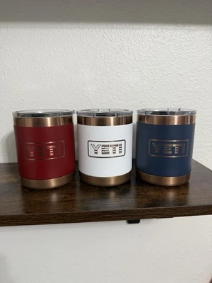 Yeti FOH Folds Of Honor 10 OZ Lowball Set Día de los Veteranos Nuevo Regalo de Navidad Foto 1 de 4