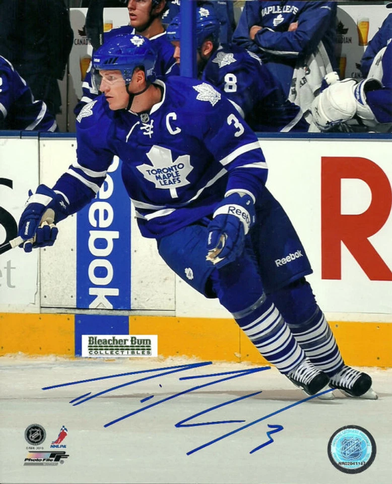 Dion Phaneuf Toronto Maple Leafs 8x10 Photo Signed NHL - Image 1 of 1