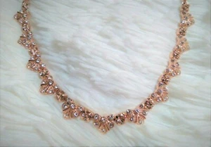 *NEW* & *RETIRED* ~ Sorrelli ~ " SNOW BUNNY " ~  Necklace ~ Rose Goldtone Metal - Picture 1 of 12