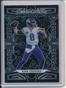 KIRK COUSINS 2023 PANINI OBSIDIAN SILVER PRIZMS #64 -S - Picture 1 of 1