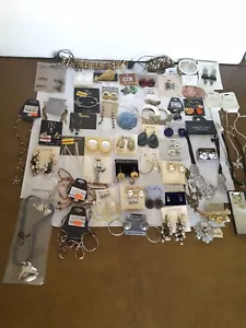 Vintage to Modern Costume Jewelry Lot of 50 New Old Stock - Picture 1 of 12