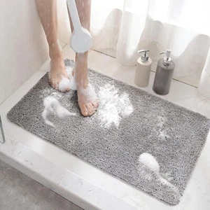 Soft Textured Shower Mat, Non Slip Anti Mould for Inside Shower & Bathtub Mats - Picture 1 of 12