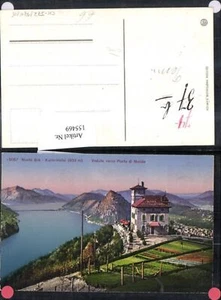 155469,Monte Bre Kulm Hotel Veduta verso Ponte di Melide Kt Tessin - Picture 1 of 1