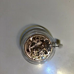 Genuine Swiss made ETA 2824-2- Automatic 25 jewels Skeleton in Rose Gold finish - Picture 1 of 4