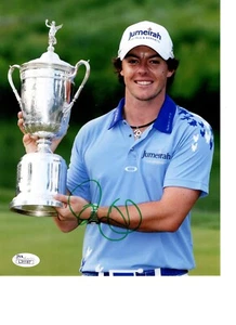 RORY MCILROY PGA GOLF STAR FOTO FIRMATA 8X10 CON JSA COA #7 - Foto 1 di 1