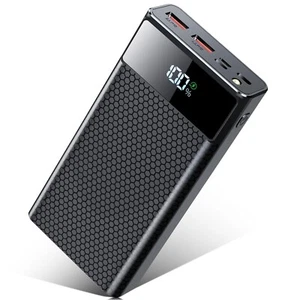 Banco de alimentación Tolibabay 36000 mAh enorme paquete de baterías cargador portátil PD22.5W QC 3.0 - Imagen 1 de 6