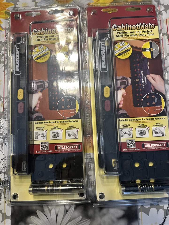 Milescraft 1316 Cabinetmate Position And Drill Shelf-Pin Holes Everytime