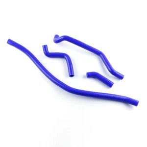 Silicone Radiator Hose Blue Fit Kawasaki KFX700 KFX 700 V Force 2004 2005 2006 - Picture 1 of 5