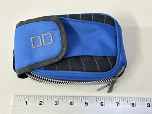 Nintendo DS Mini Backpack Travel Case Blue Black Nylon - Foto 1 di 5