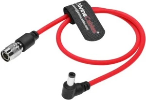 17.7in Hirose 4 Pin to Right Angle DC Power Cable for Sound Devices 633 644 Zoom - Picture 1 of 5