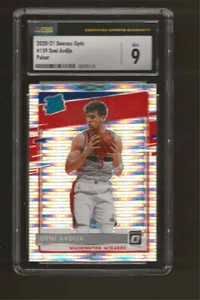 DENI AVDIJA 2020-21 Donruss Optic Pulsar Prism Rookie RC 159 CSG 9 MINT - Picture 1 of 1