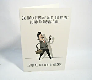 Funny Goofy Father’s Day Card for Dad Pops - - Blank inside - Picture 1 of 2