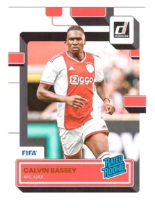 2022-23 Panini Donruss Soccer Fifa Rated Rookie RC #193 Calvin Bassey AFC Ajax - Bild 1 von 2