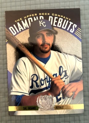 Sal Fasano Diamond Debuts Upper Deck 1995 #260... Kansas City Royals - Image 1 of 4