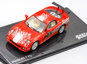 Coche MAZDA RX-7 FD / Fast & Furious - Dominic Toretto (Escala 1/43) Cine, TV - Imagen 1 de 12