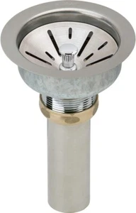 Kit de drenaje de lujo Elkay LK99FCS con cuerpo de acero inoxidable para fregadero de arcilla - Imagen 1 de 3