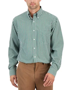 Club Room Regular Fit Traveler Dress Shirt MSRP $60 - Picture 1 of 5