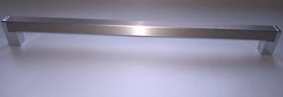 Griff Metallbügelgriff Bügelgriff Edelstahl +Alu-Optik BA 320 mm LxH 325 x 35 mm - Bild 1 von 4