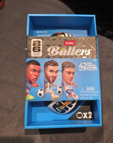 ZURU FIFA World Cup Soccer Figure Ballers Lionel Messi RARE