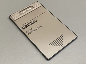 Hewlett Packard HP 82215A Ram Card 128k - For HP 48GX Calculator - Photo 1/2