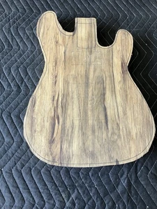 Black Limba Electric Guitar Body Blank - Imagen 1 de 11