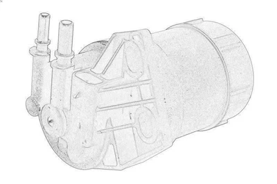 Housing, fuel filter OE VOLVO 31303261 for VOLVO S80 I (184) 2.4 2001-2006 - Image 1 of 4