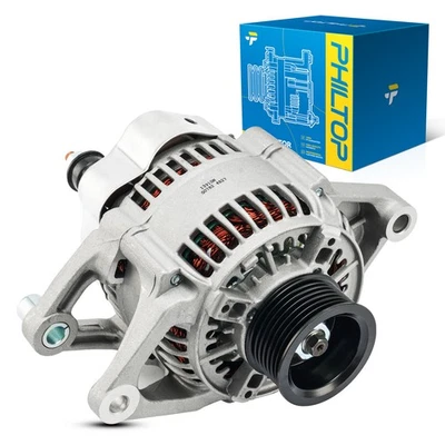 PHILTOP 13910N Alternator For 2001 - 2003 Dodge Ram V6 V8 3.9L 5.2L 5.9L 8.0L Foto 1 de 4