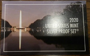 2020 United States Mint Silver Proof Set Issued with COA 10 Coin Set - Picture 1 of 5