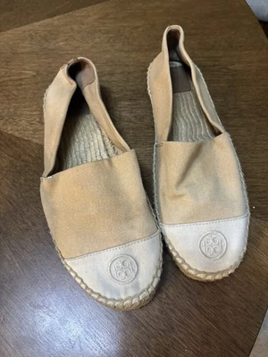 Alpargata plana beige Tory Burch Foto 1 de 4