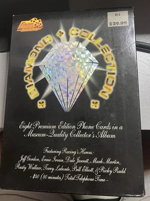 1996 Finish Line Racing Diamond Collection Phone Cards - Image 1 of 3
