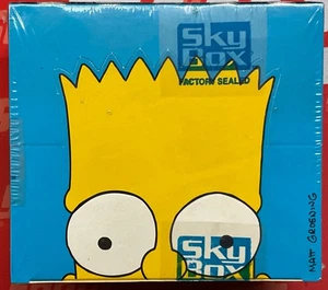 1994 SKYBOX THE SIMPSONS SERIES II TRADING CARD BOX 36 PACKS FACTORY SEALED - Picture 1 of 4