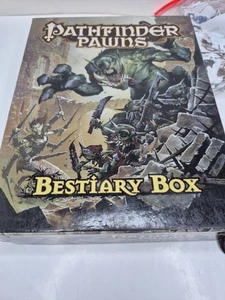 Pathfinder Pawns Bestiary Box INCOMPLETE 240 & Total Monsters & 7 Bases - Picture 1 of 8