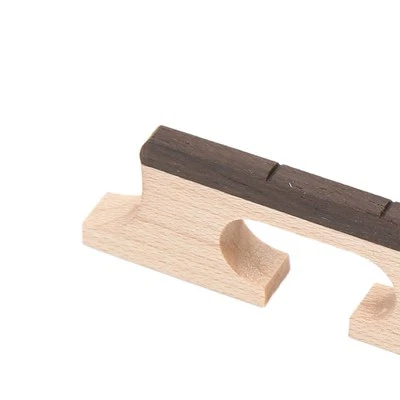 4 String Banjo Bridge Rosewood Decorative Robust Wooden 3 Leg Banjo Bridge R  - Image 1 of 4