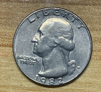1982-D Washington Quarter (Circulated) - Image 1 of 2