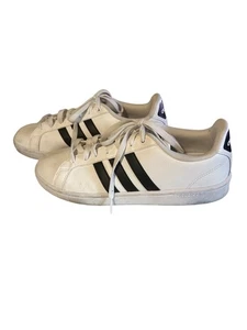 Adidas schwarz-weiße Ortholite Leder Sneaker Gr. 11 - Bild 1 von 5