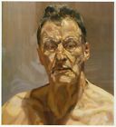 Reflection Self Portrait Lucian Freud print in 11 x 14 inch mount ready to frame