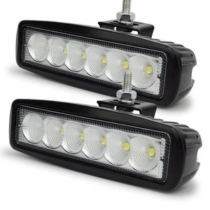 Barra de Luz de Trabajo LED de 6 Pulgadas 18W - Luces de Carretera for Jeep 4x4 - Imagen 1 de 9
