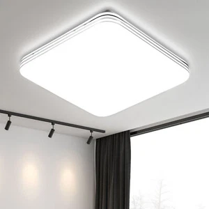 Plafón LED 18W-48W Ultraplano Cuadrado Plafón Salón Dormitorio - Imagen 1 de 16