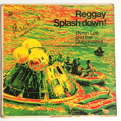 Byron Lee And The Dragonaires – Reggay Splashdown! 	Vinyl LP Album Jamaican - Image 1 of 4