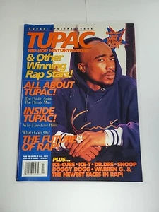 Word Up! Magazine 1996 TUPAC SHAKUR Tribute Snoop Dogg Ice T rap hip hop - Picture 1 of 15